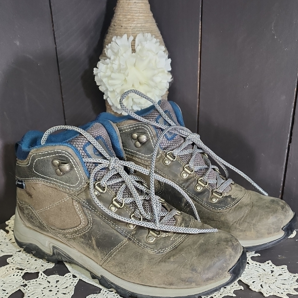 Timberland Grey Lace Up Boots